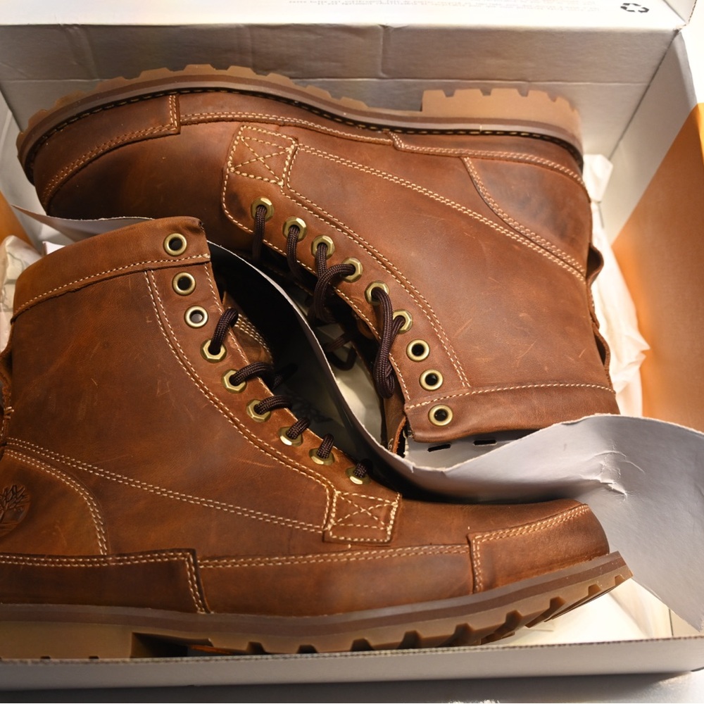 Timberland Men's Boot in Medium Brown Nubuck